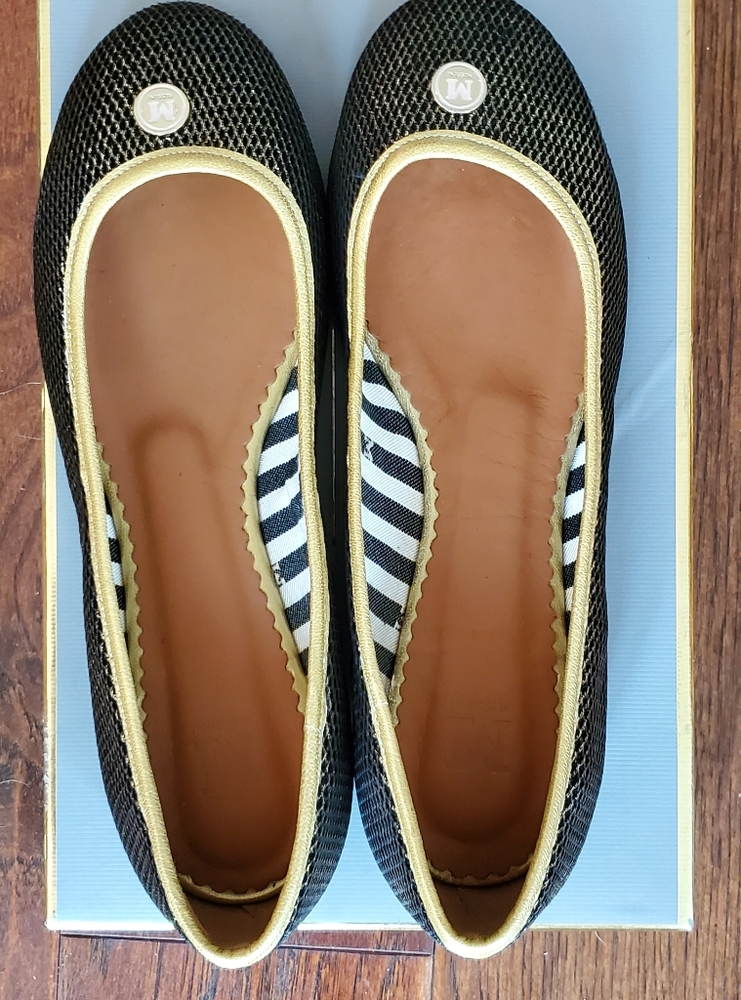 NWT Missoni Gold/Black shoe